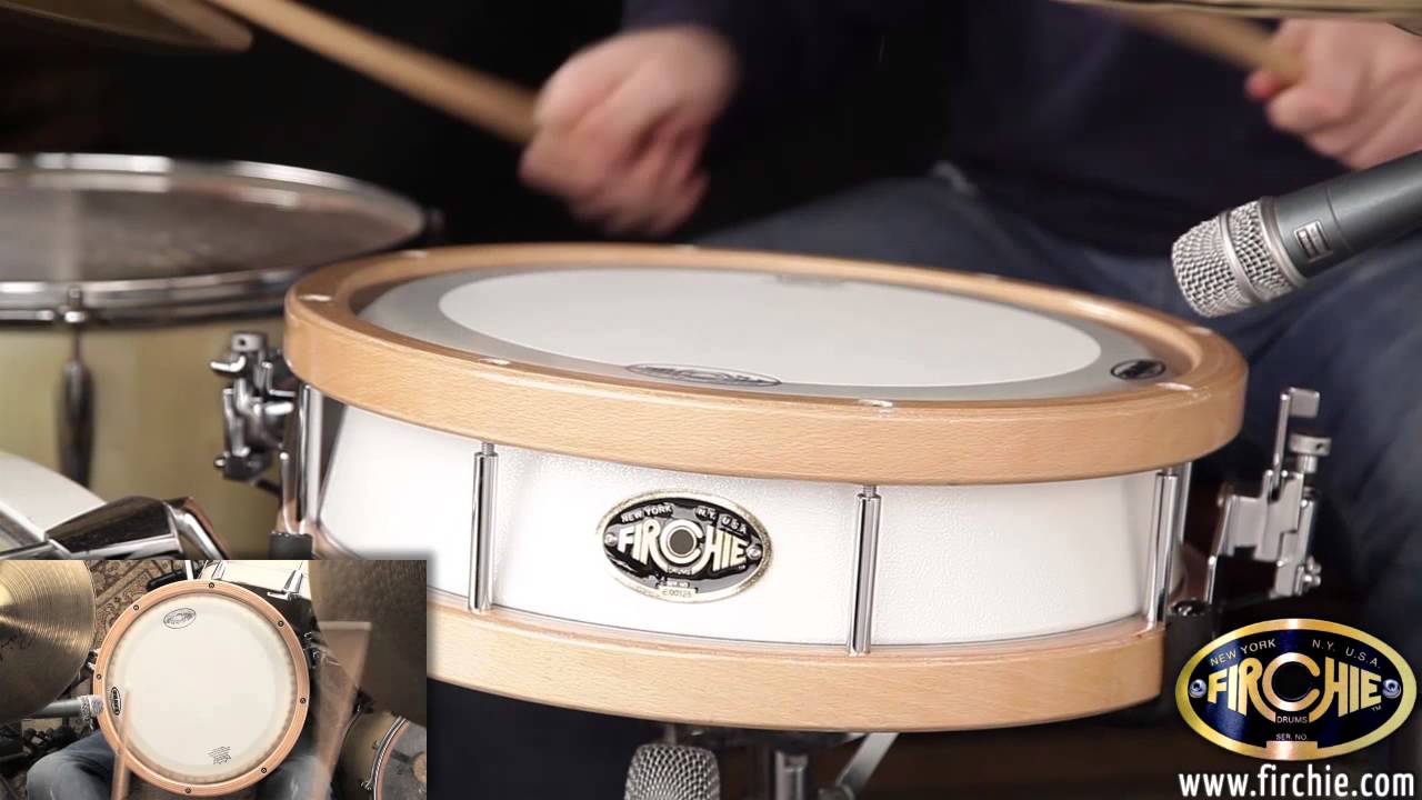 Firchie Snare Drum Demonstration, Model TM2AW2PL Rock and Roll YouTube