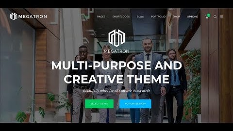Megatron - Responsive MultiPurpose WordPress Theme | Best Multiuse WordPress Theme
