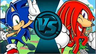 Sonic Vs Knuckles! (Sonic Smackdown)