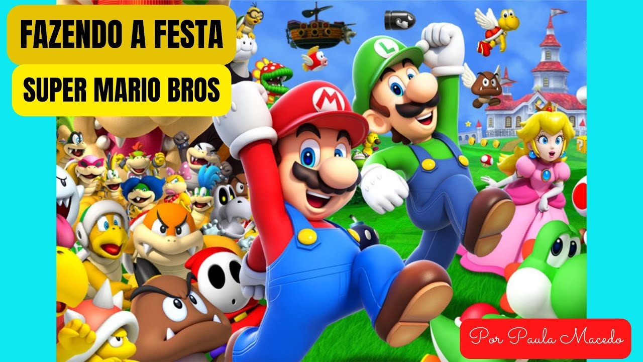 Mario Bros Filme - Fazendo a Nossa Festa