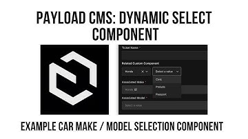 Payload CMS - Build A Custom Dynamic Select Component