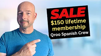 Sale Extended - Lifetime Access to the Qroo Spanish Crew