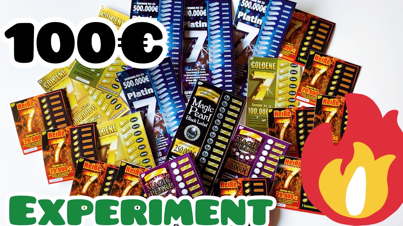 EXPERIMENT RUBBELLOSE💲100€ Investiert 500.000€ Gewonnen!??(Sonntag Special) 2021BIGWIN!?