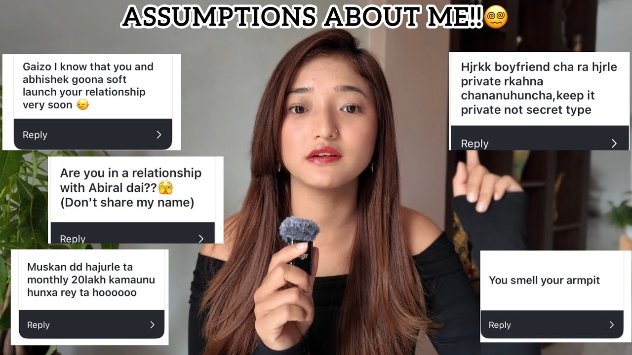 MY SECRET BOYFRIEND!?? 👀 ~ Assumptions about me || it’s me Muskan || 