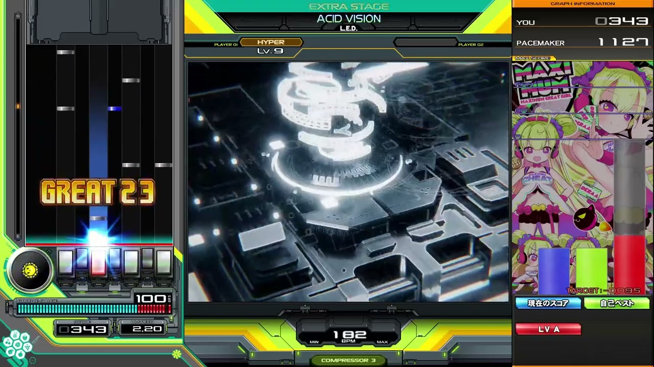 beatmania IIDX】ACID VISION / L.E.D. - YouTube