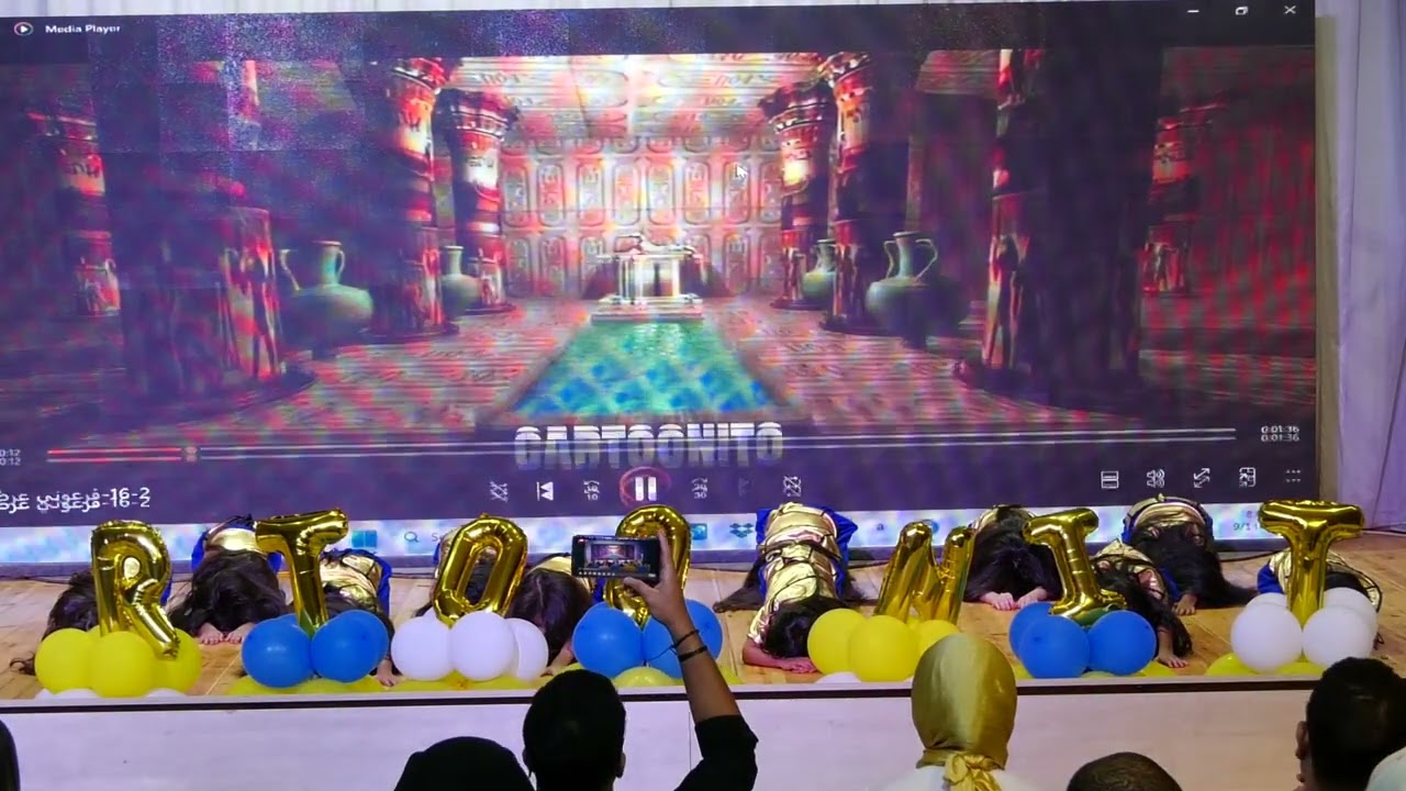 حفل التخرج 2023 فقرة رقم ( 17 ) العرض الفرعونى # كلاس K . G . 2 #