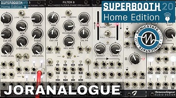 Superbooth 20HE: Joranalogue - Synthesis Agnostic Eurorack Modules