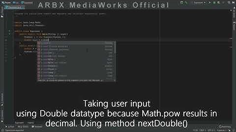 Calculate Exponential Power| Java Core|CodeX ARBX2019