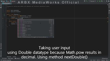 Calculate Exponential Power| Java Core|CodeX ARBX2019