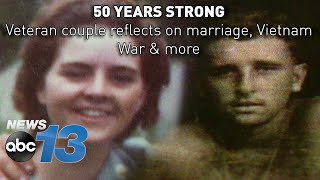 Vietnam War veteran couple married 50 years shares story ahead of Blue Ridge Honor Flight