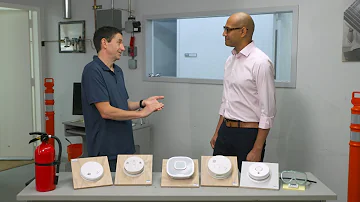 Are wired smoke detectors interchangeable?