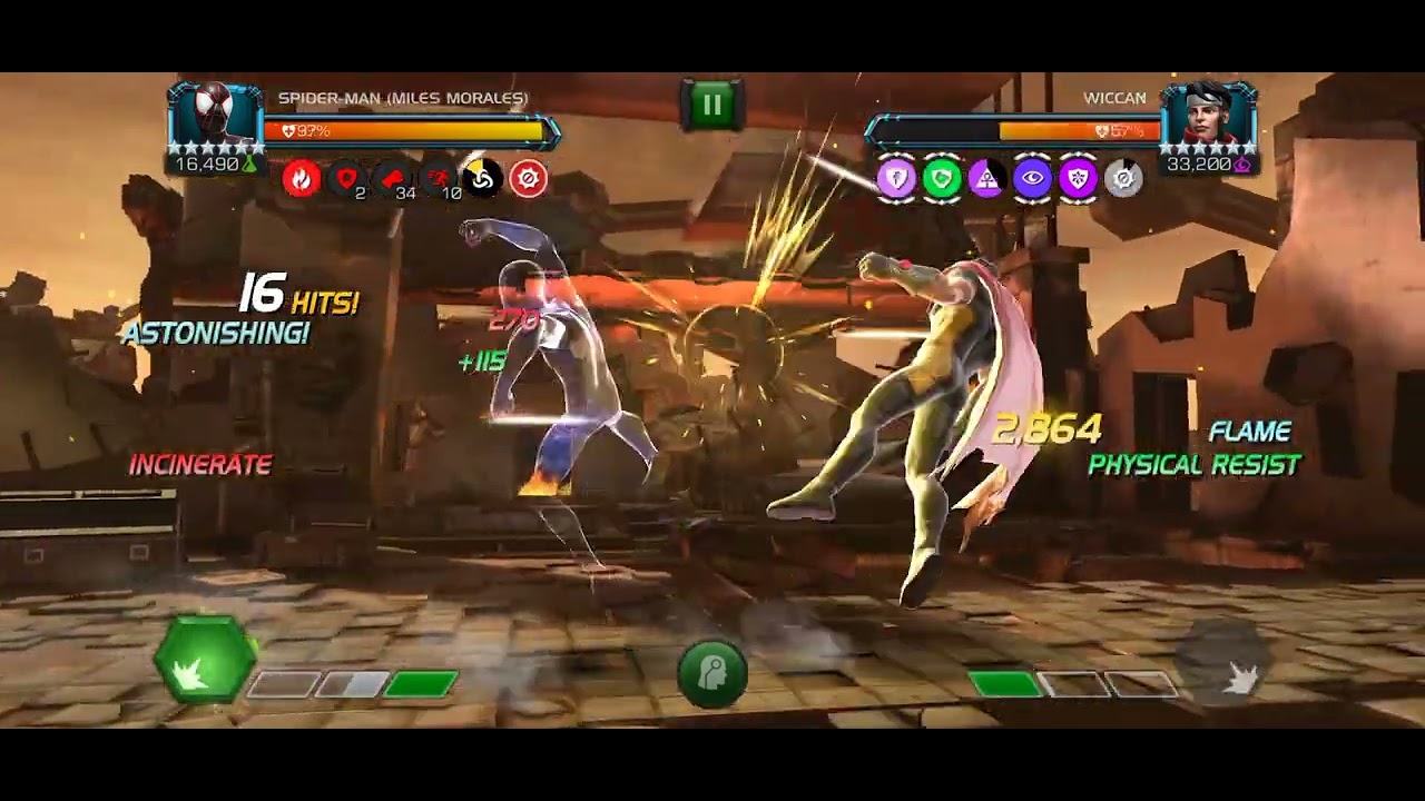How to easily kill or defeat uncollected WICCAN MCOC marvel contest of ...