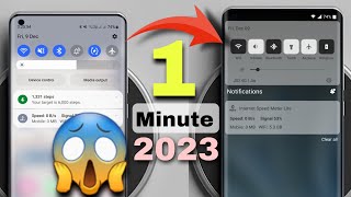 All Samsung Smartphone ! Customize Notification Panel || How change Notification  bar 😱 screenshot 5