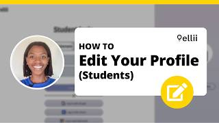How to Edit your Profile (Students)