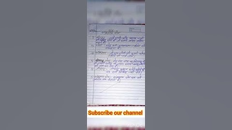 Class -8 Home Science chapter no -1 questions and answers