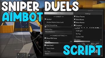 [🎃NEW] Sniper Duels OP Script Aimbot, Kill All And Esp - Roblox 2025