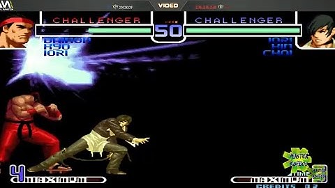 Kof 2002 fight ANDY,MAI,CHRIS VS CHOI,CHANG,KIM