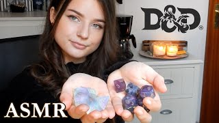 ASMR | D&D Dice Set Unboxing & Review | Soft Speaking, Tapping and Crinkling Sounds screenshot 5