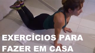 rotina de exercicios para fazer em casa 1 iniciantes