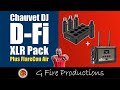 Featuring the Chauvet D-Fi XLR Pack | FlareCon Air | D-Fi Hub | Wireless Lighting System Integration