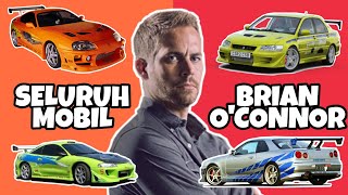 Seluruh Mobil Brian O'Connor di The Fast And The Furious Movie Series