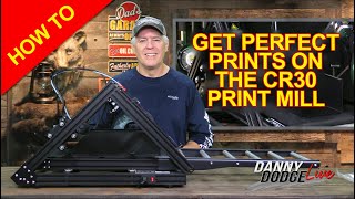 How to Get Perfect Prints on the Creality CR30 Print Mill