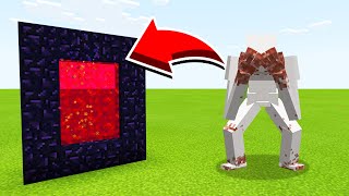 How To Make A Portal To The SCP 096 Dimension In Minecraft