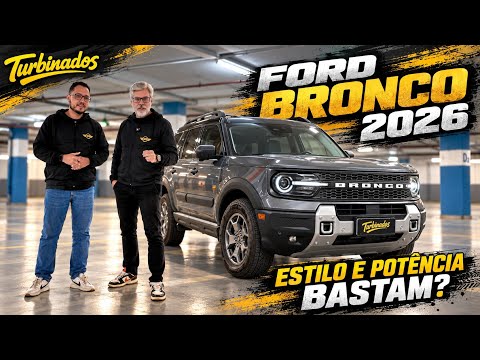 FORD BRONCO SPORT 2026: O SUV QUE IGNORA BURACOS! (REVIEW COMPLETO)