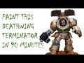 Deathwing terminator tutorial for warhammer 40000