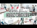 NEW! WHOLE HOUSE CLEAN WITH ME 2020 | EXTREME SPEED CLEANING MOTIVATION | CLEANING ROUTINE
