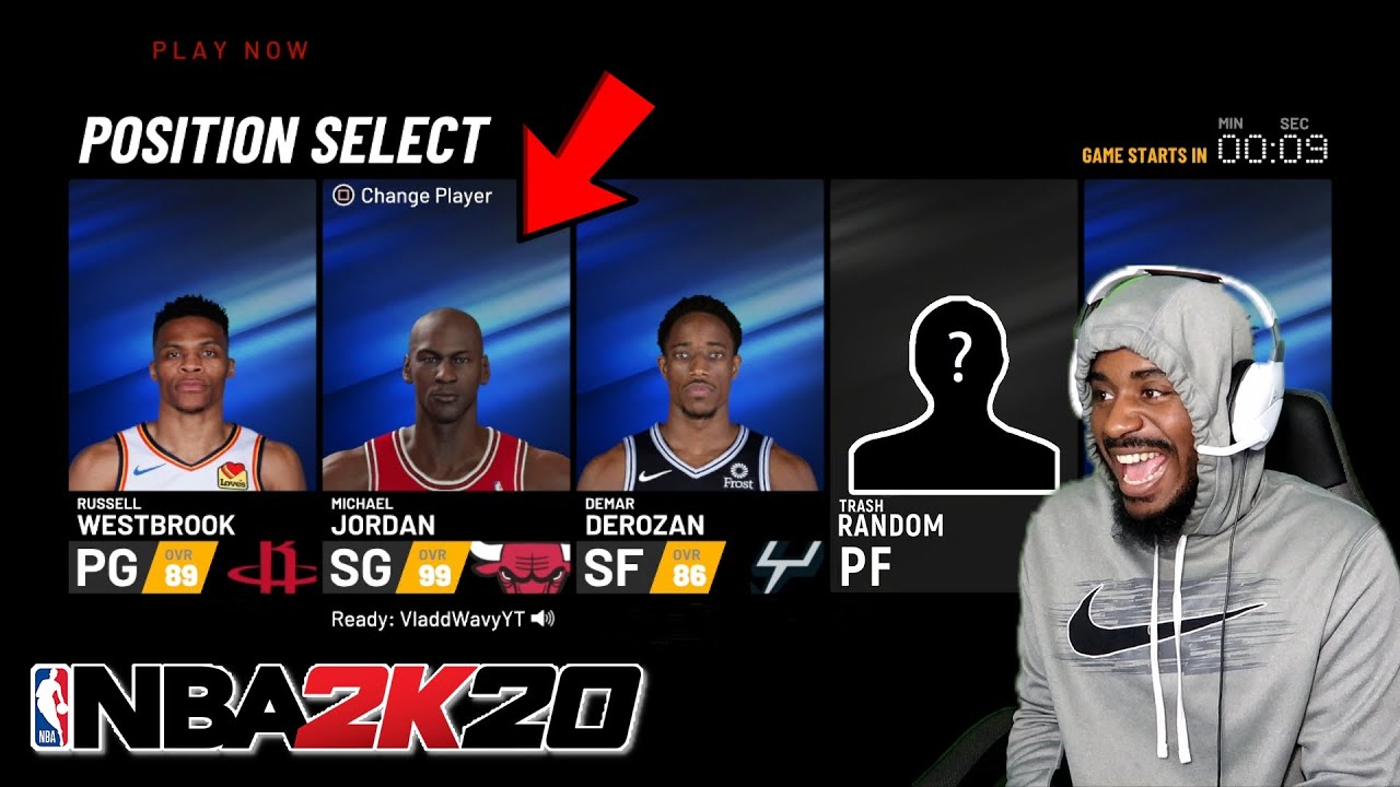 Using the GOAT in PLAYER CONTROL! NBA 2K20 Play Now Online Gameplay!