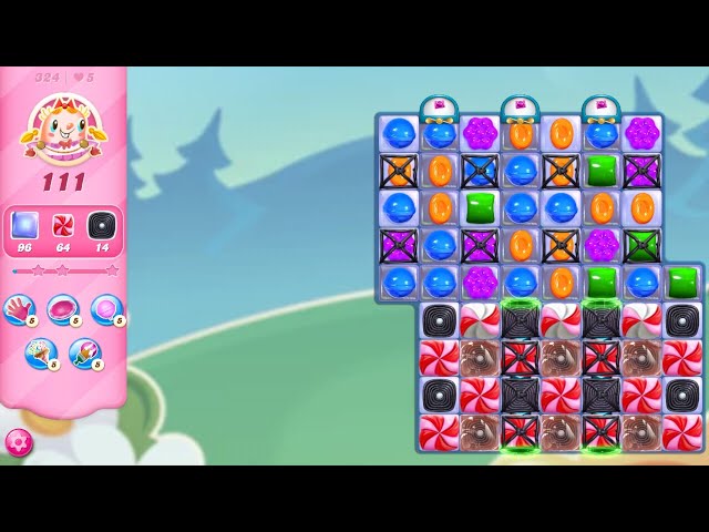 Solve Candy Crush patterns jigsaw puzzle online with 324 pieces