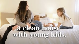 12 Cleaning Hacks for a Tidy Home with Toddlers + Babies