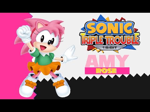 Amy Rose inSonic Triple Trouble? : r/SonicTheHedgehog