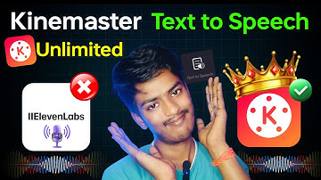 Kinemaster New Features text to speech unlimited voice | elevenlabs vs kinemaster text to speech