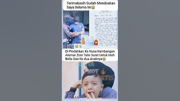 IRISH BELLA DAN ABANG AIR MENANGIS MEMBACA SURAT DARI AMMAR ZONI😭#ammarzoni #beritaviral #gosip #fyp