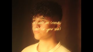 kenny barahona - we can't be friends (wait for your love) (Ariana Grande cover) (visualizer)