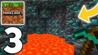 Minecraft PE 1.19 - SURVIVAL - Gameplay Part 3 - DIAMONDS