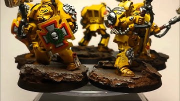 Imperial Fists Assault Terminators
