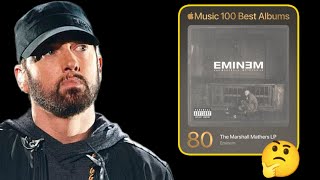 Stans React To Low Ranking Of "The Marshall Mathers LP" On Apple Music's "100 Best Album" List