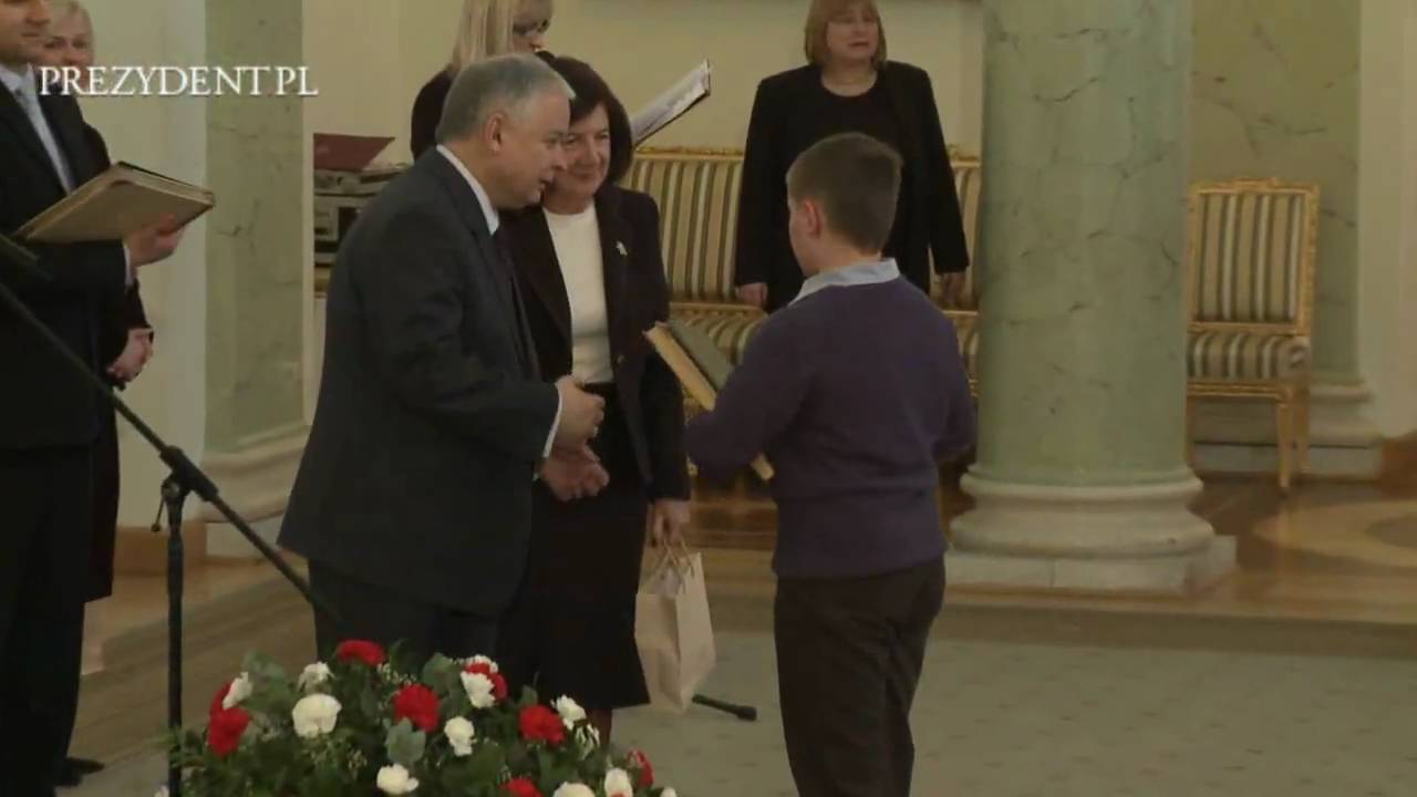 Mali bohaterowie w Pałacu Prezydenckim