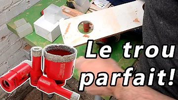 Comment faire des trous sur du carrelage ?