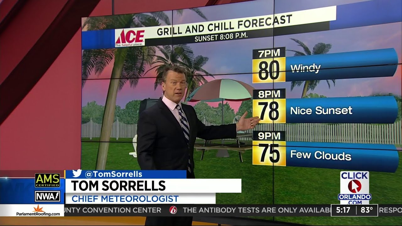 Grill and chill forecast -- 5/13/20