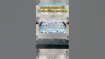 Pill Bottle Filling Machine | Tablet Bottle Packing Machine | Capsule Bottle Filling Machine