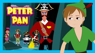 PETER PAN  BEDTIME STORY FOR KIDS | Full Story  Fairy Tales | Tia And Tofu Storytelling