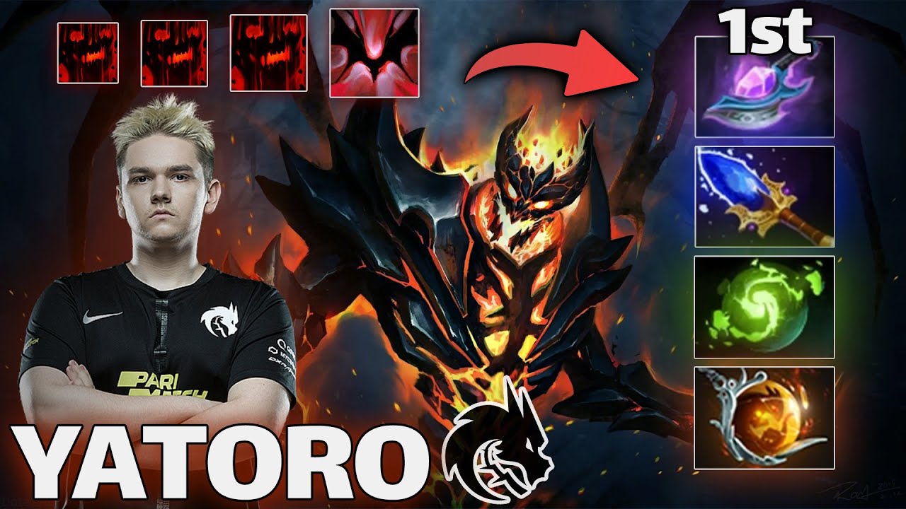 ✔️YatoroGOD Full MAGIC ShadowFiend - 14 SEC Fear With Refresher ORB and Timeless Relic