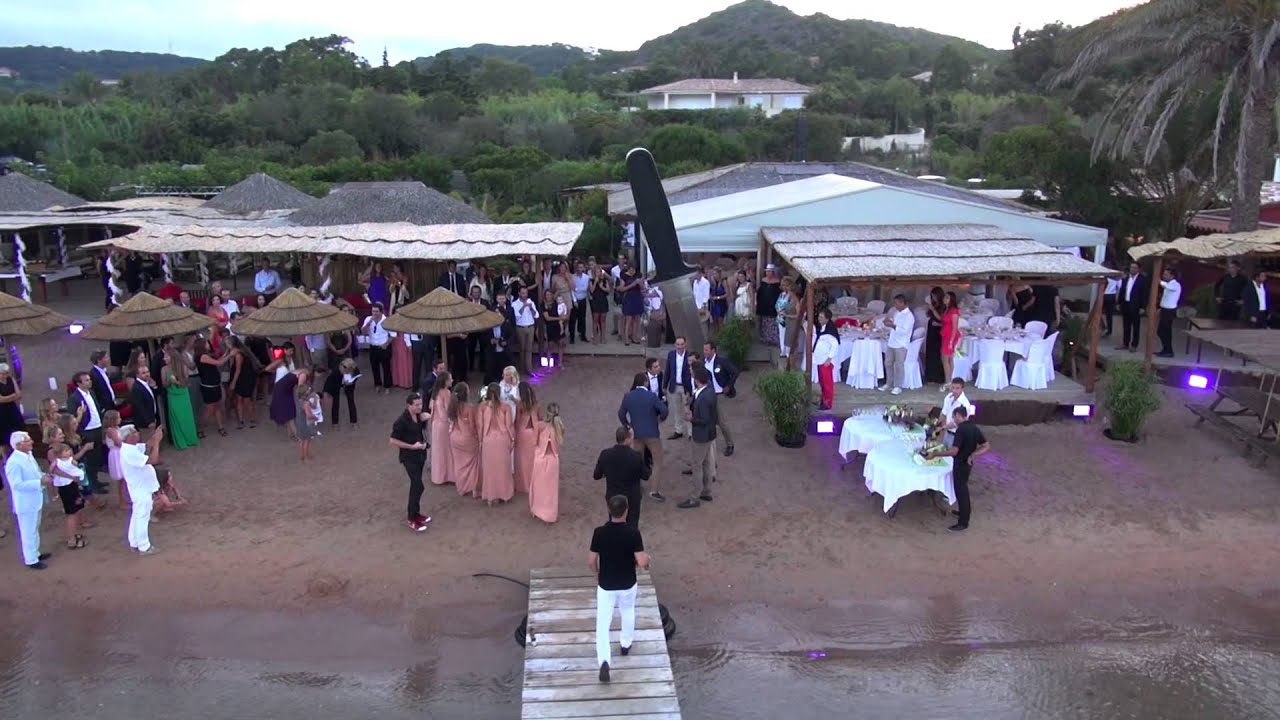 party drone ar YouTube à  Beach Maora Mariage