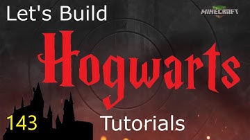 Lets Build Hogwarts in Minecraft Tutorials Part 143. Pixel Art