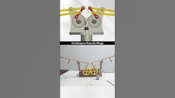 Ornithopter Robotic Wings - Mechanical Principle ✅🤩 #caddesign #solidworks #flyingbird #birds #cad