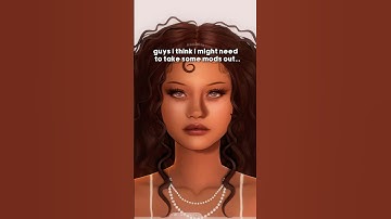 it’s actually not the more cas columns mod for once 😩 #sims #sims4 #thesims4 #shorts